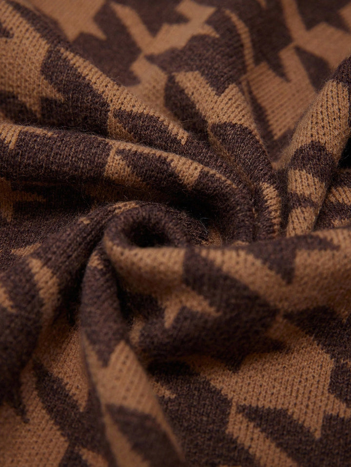 Cardigan SHEIN, maro