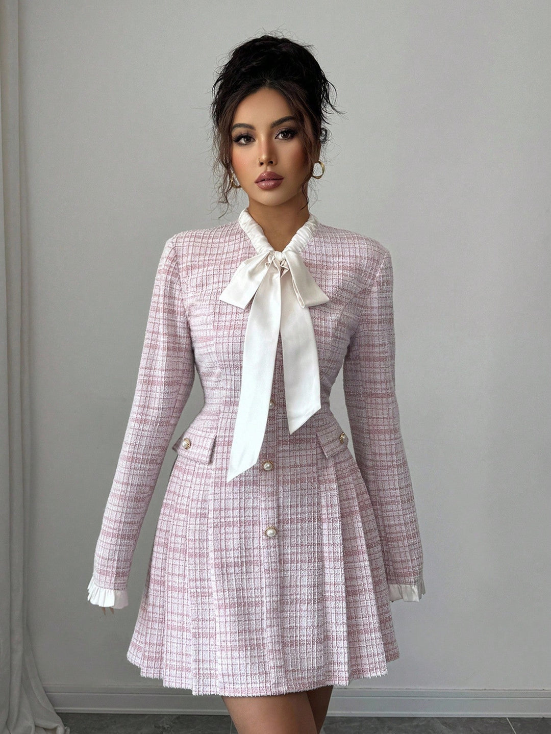 Rochie scurtă SHEIN, roz