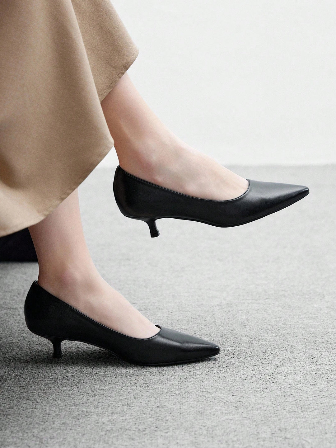 Pantofi cu toc SHEIN, negru