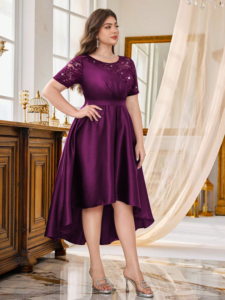 Rochie SHEIN, vișiniu