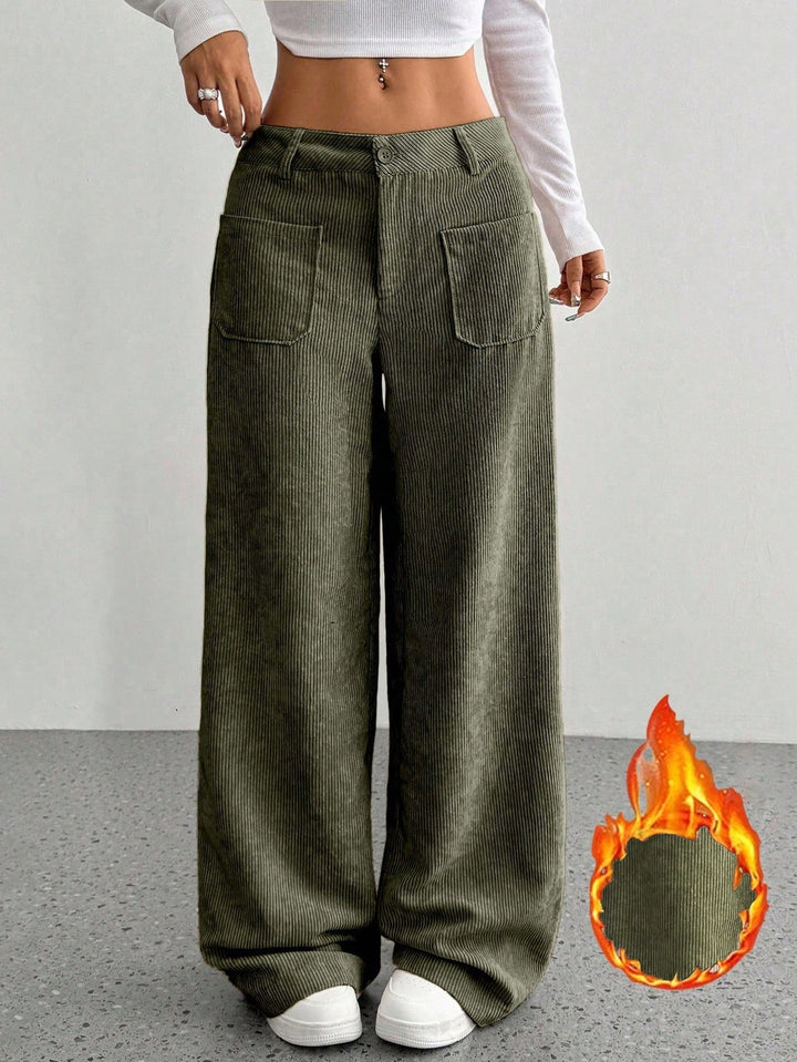 SHEIN nadrág, khaki
