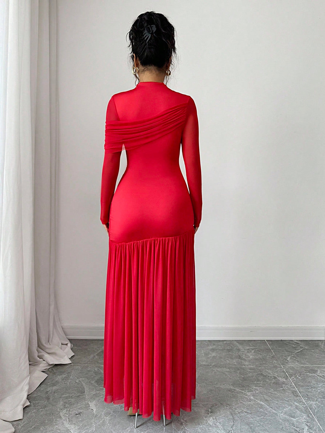 Rochie maxi SHEIN, roșu