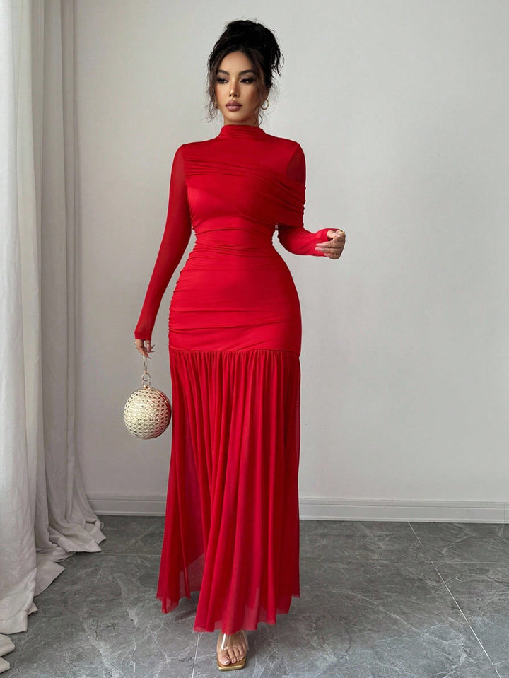 Rochie maxi SHEIN, roșu