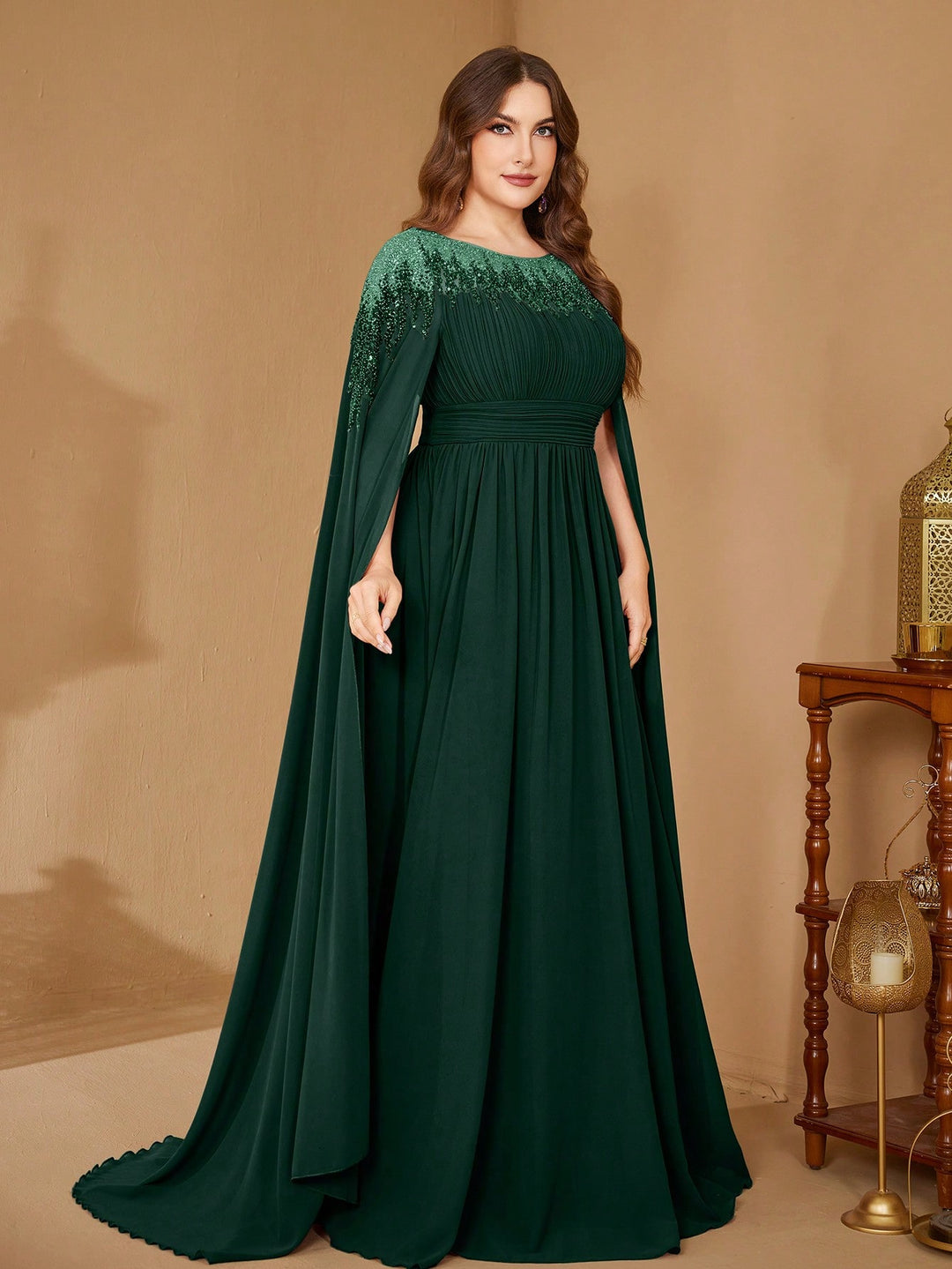 Rochie SHEIN, verde