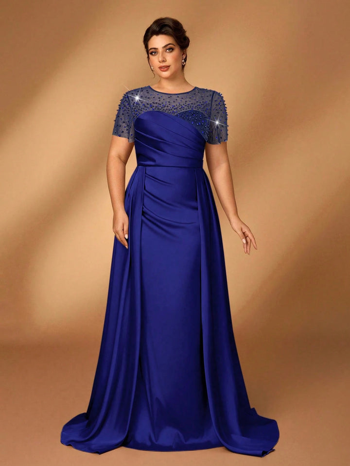 Rochie de ocazie SHEIN, albastru