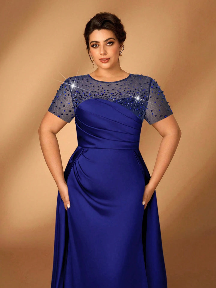 Rochie de ocazie SHEIN, albastru