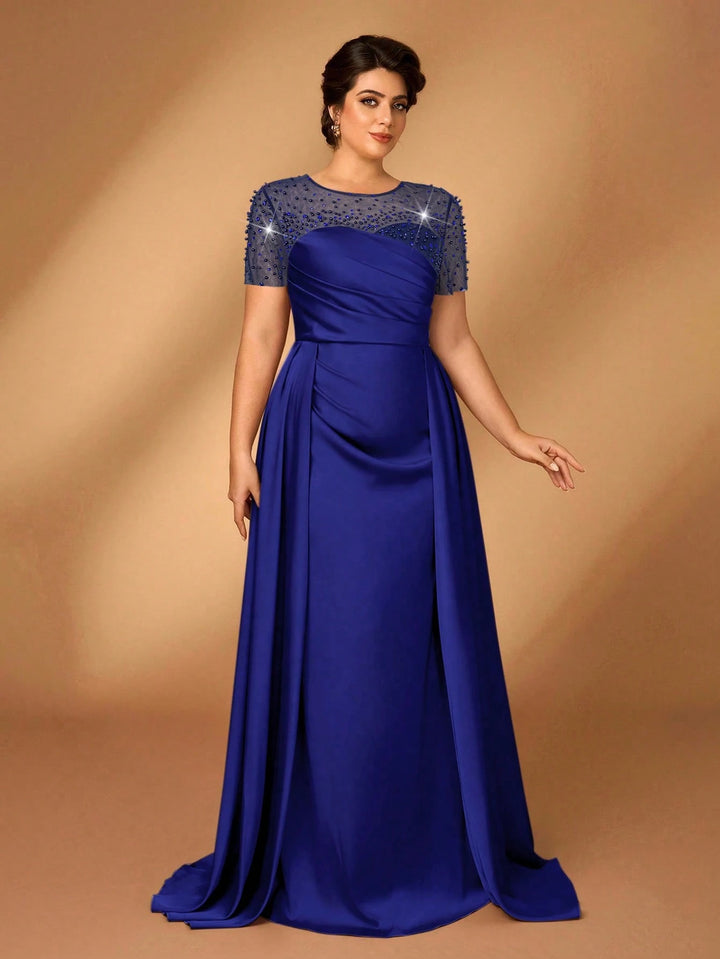 Rochie de ocazie SHEIN, albastru