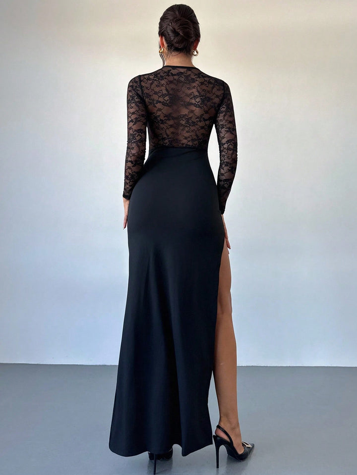 Rochie maxi SHEIN, negru