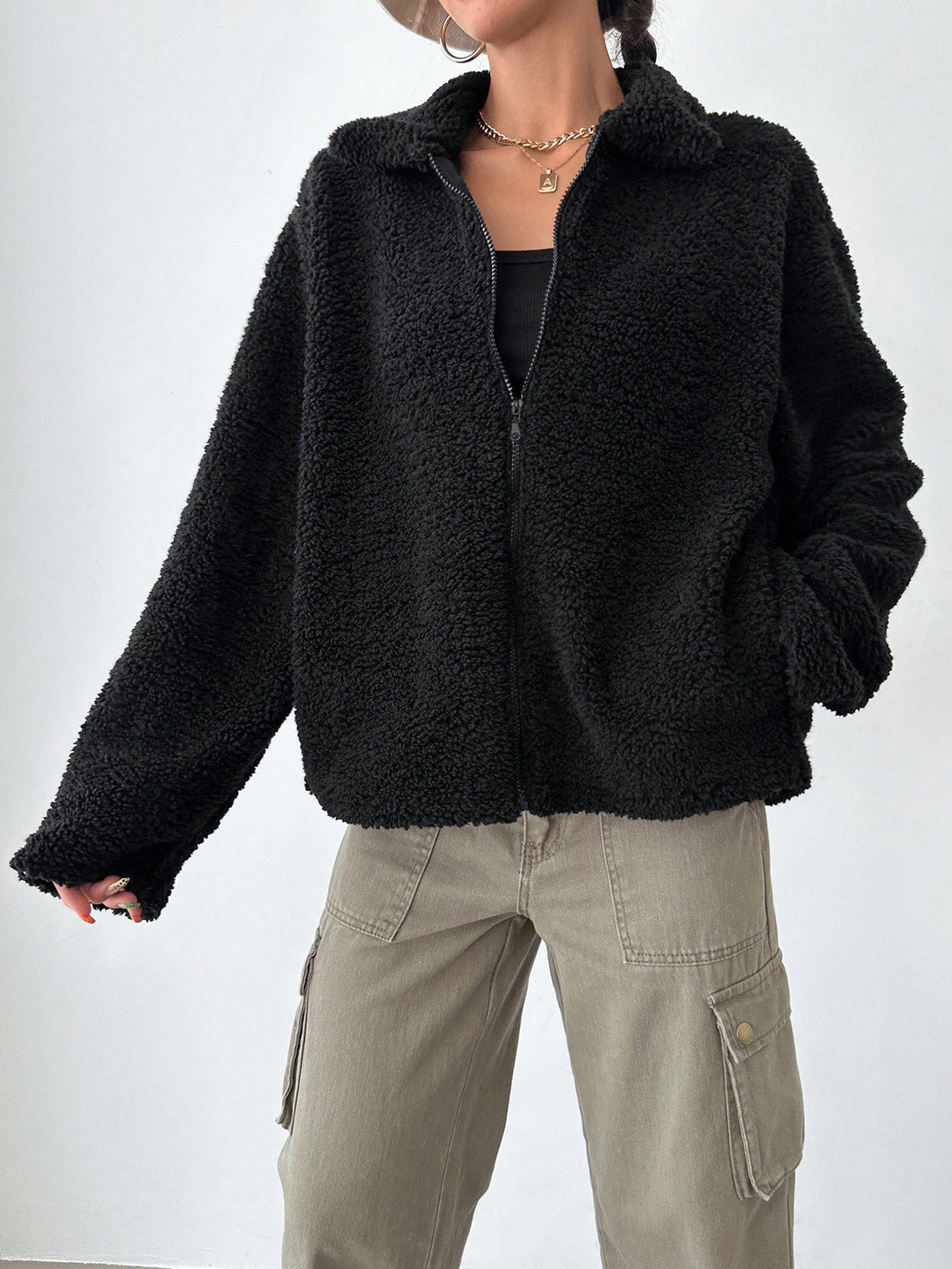 Palton SHEIN, negru