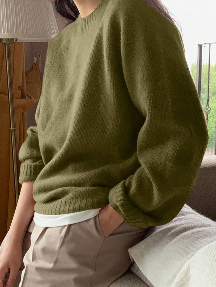 Pulóver SHEIN, khaki