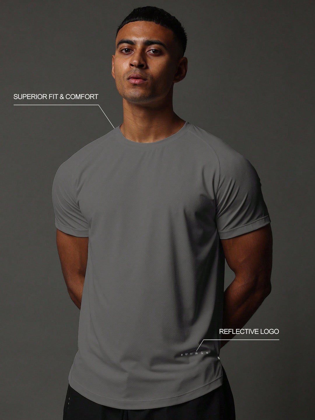 Tricou SHEIN, gri
