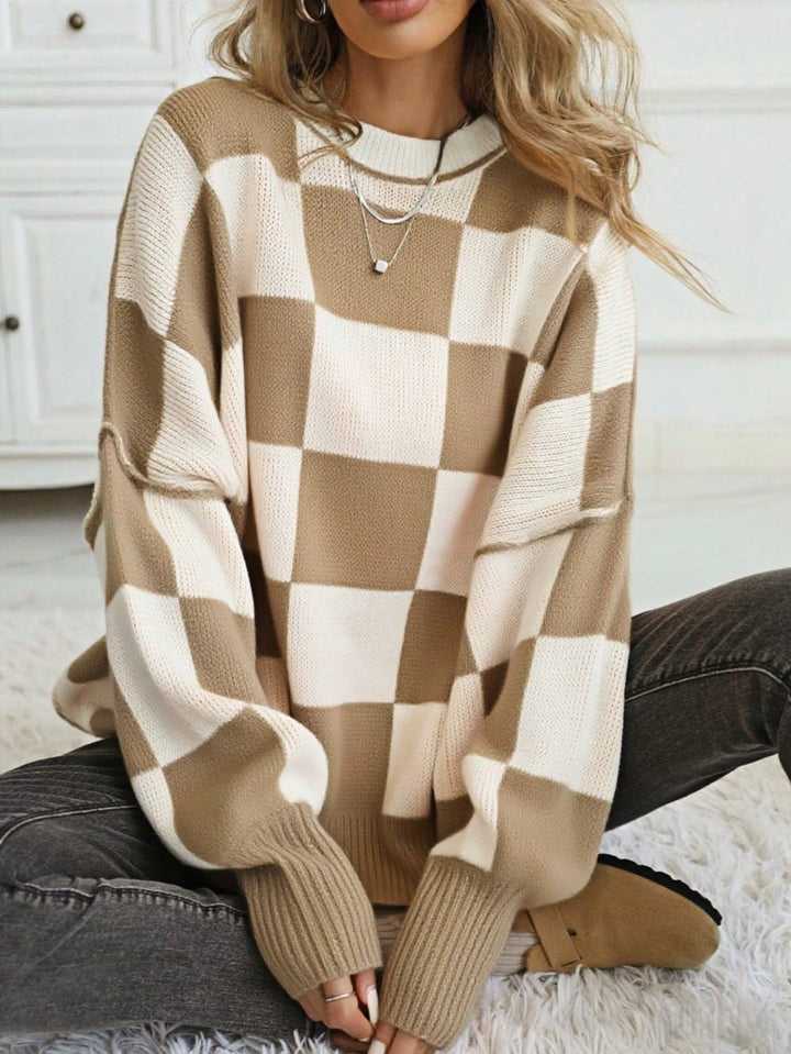 Pulover SHEIN, kaki