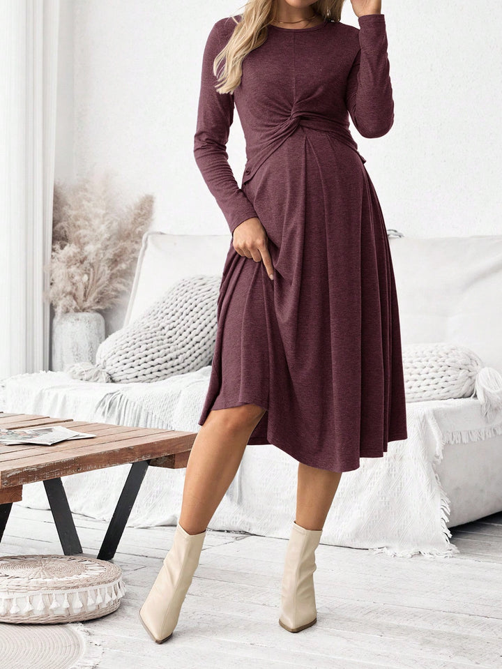 Rochie midi SHEIN, mov