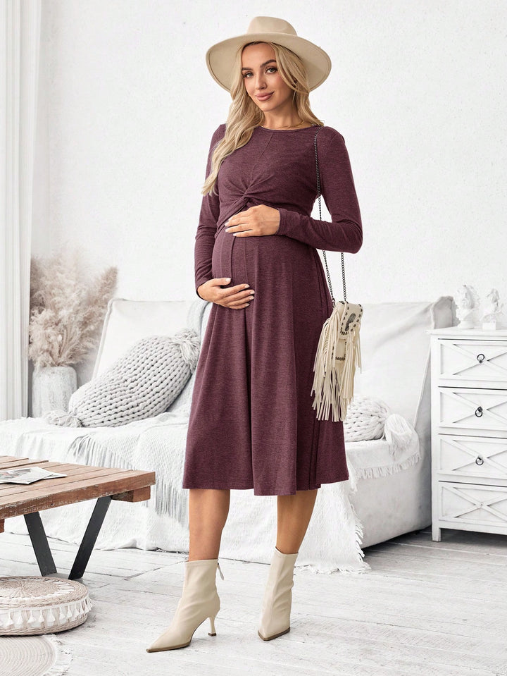 Rochie midi SHEIN, mov