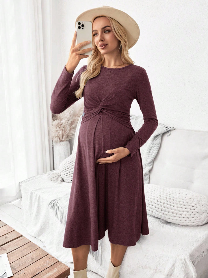 Rochie midi SHEIN, mov