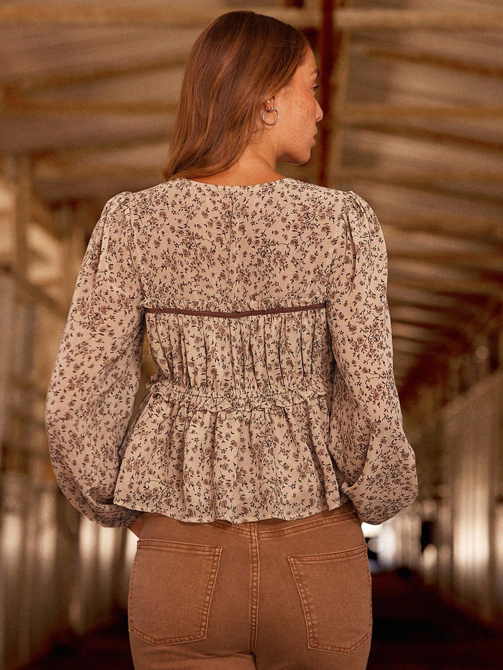 Top SHEIN, bej