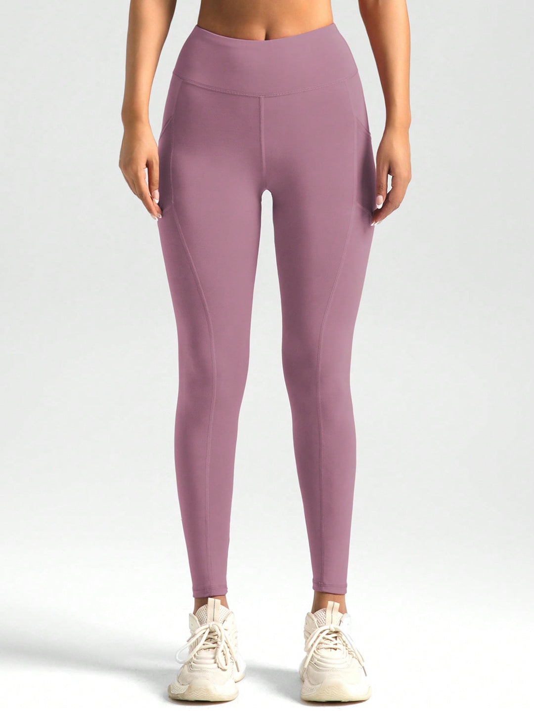 Pantaloni SHEIN, mov