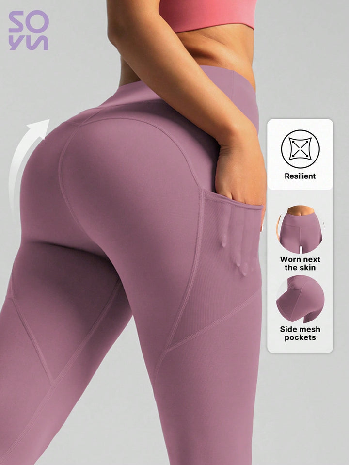Pantaloni SHEIN, mov