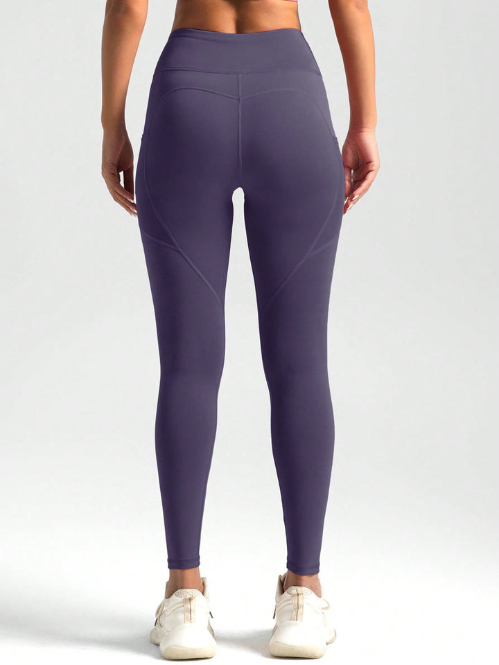Pantaloni SHEIN, vișiniu