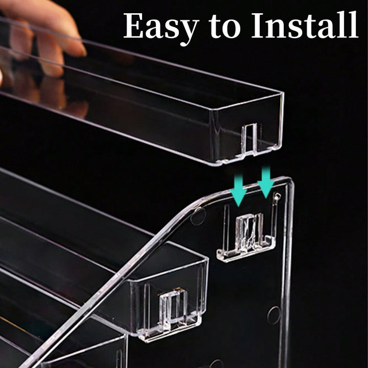 Organizator pentru cosmetice SHEIN, transparent
