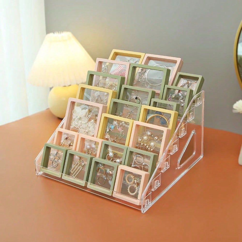 Organizator pentru cosmetice SHEIN, transparent