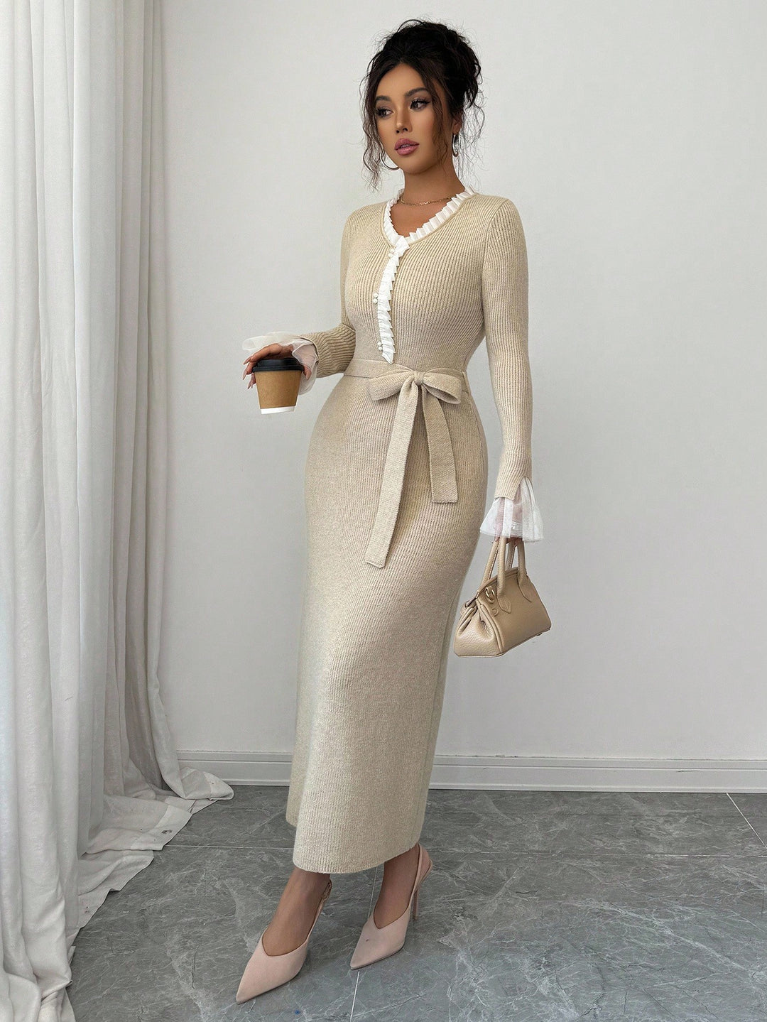Rochie SHEIN, portocaliu