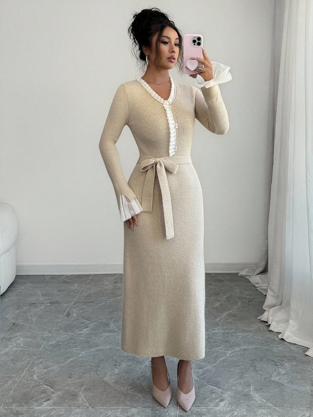 Rochie SHEIN, portocaliu