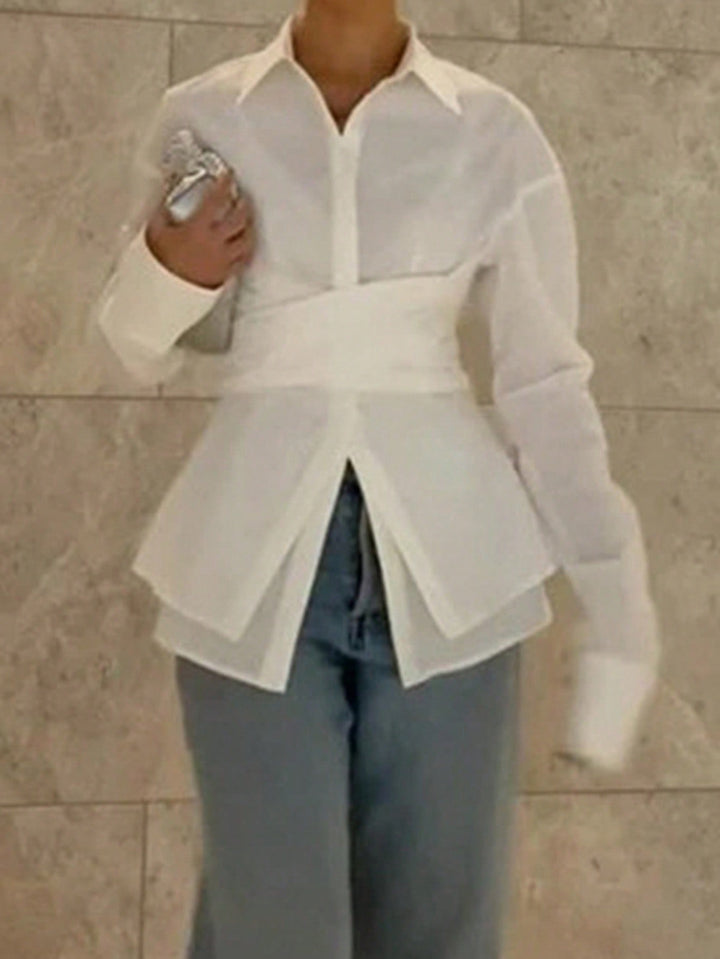 Bluza SHEIN, alb