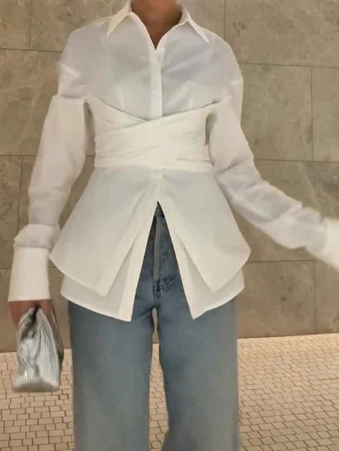 Bluza SHEIN, alb