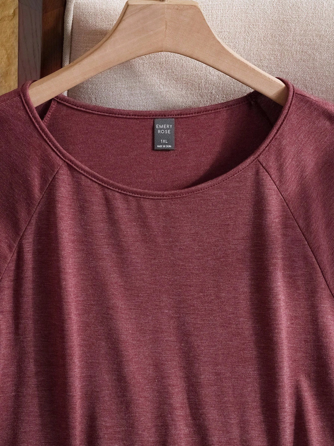 Tricou SHEIN, vișiniu