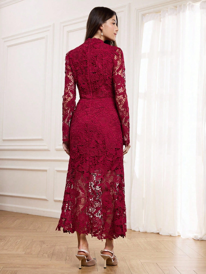 SHEIN Maxi ruha, piros