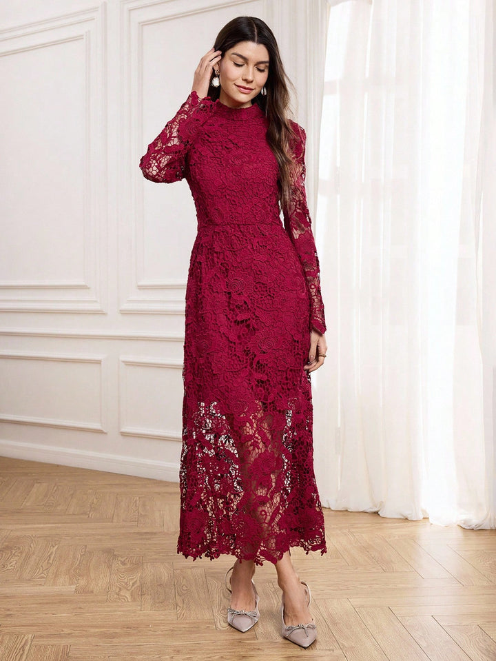 SHEIN Maxi ruha, piros