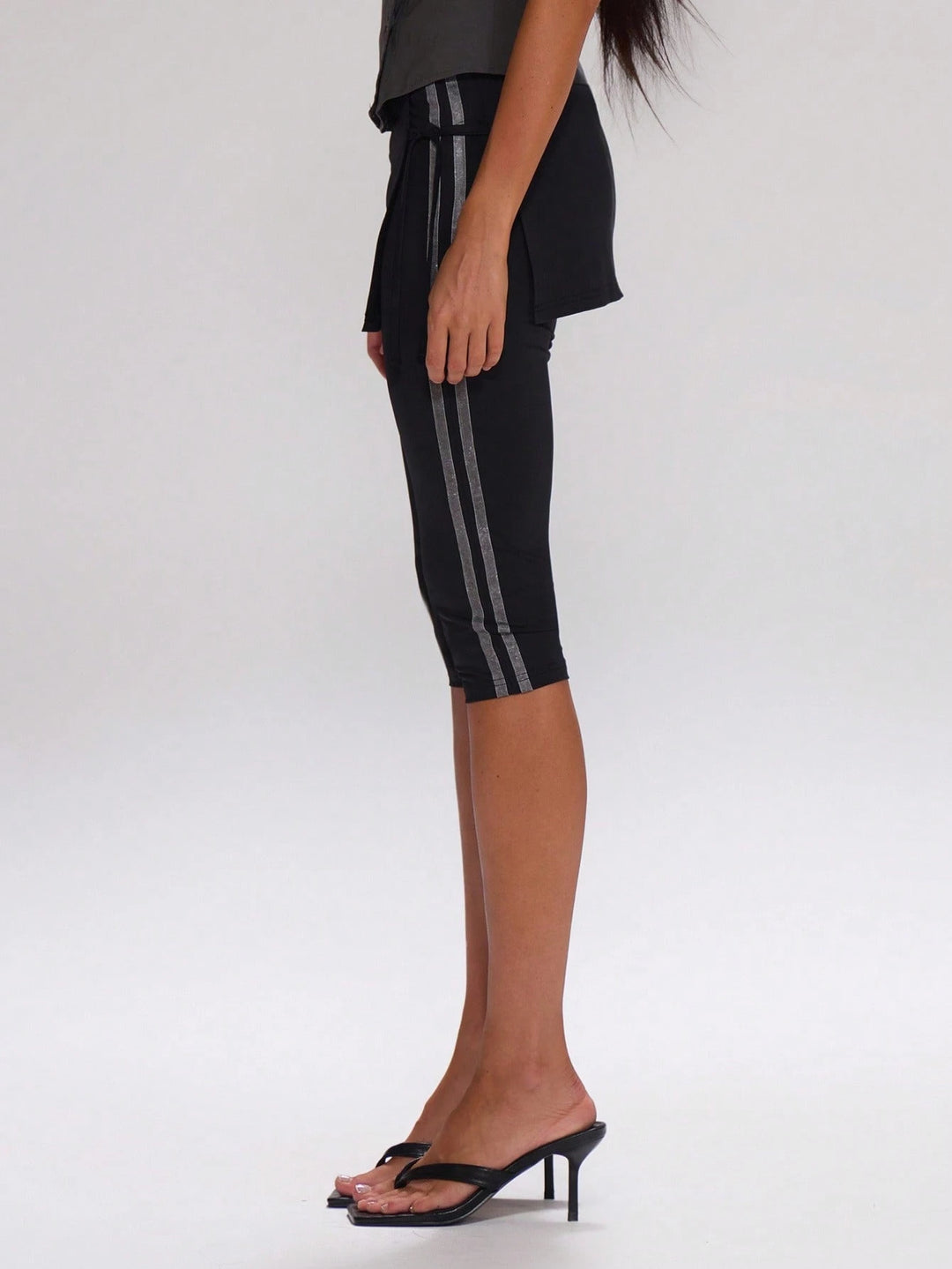 SHEIN, szürke rövid leggings