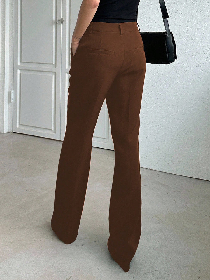 Pantaloni SHEIN, maro