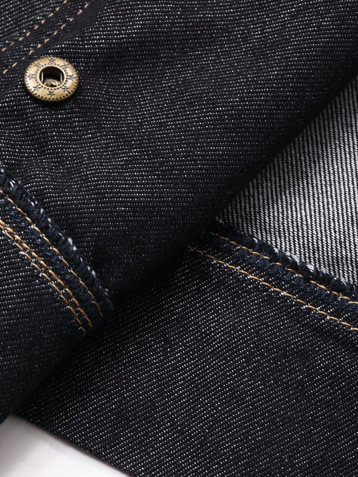 Jachetă din denim SHEIN
