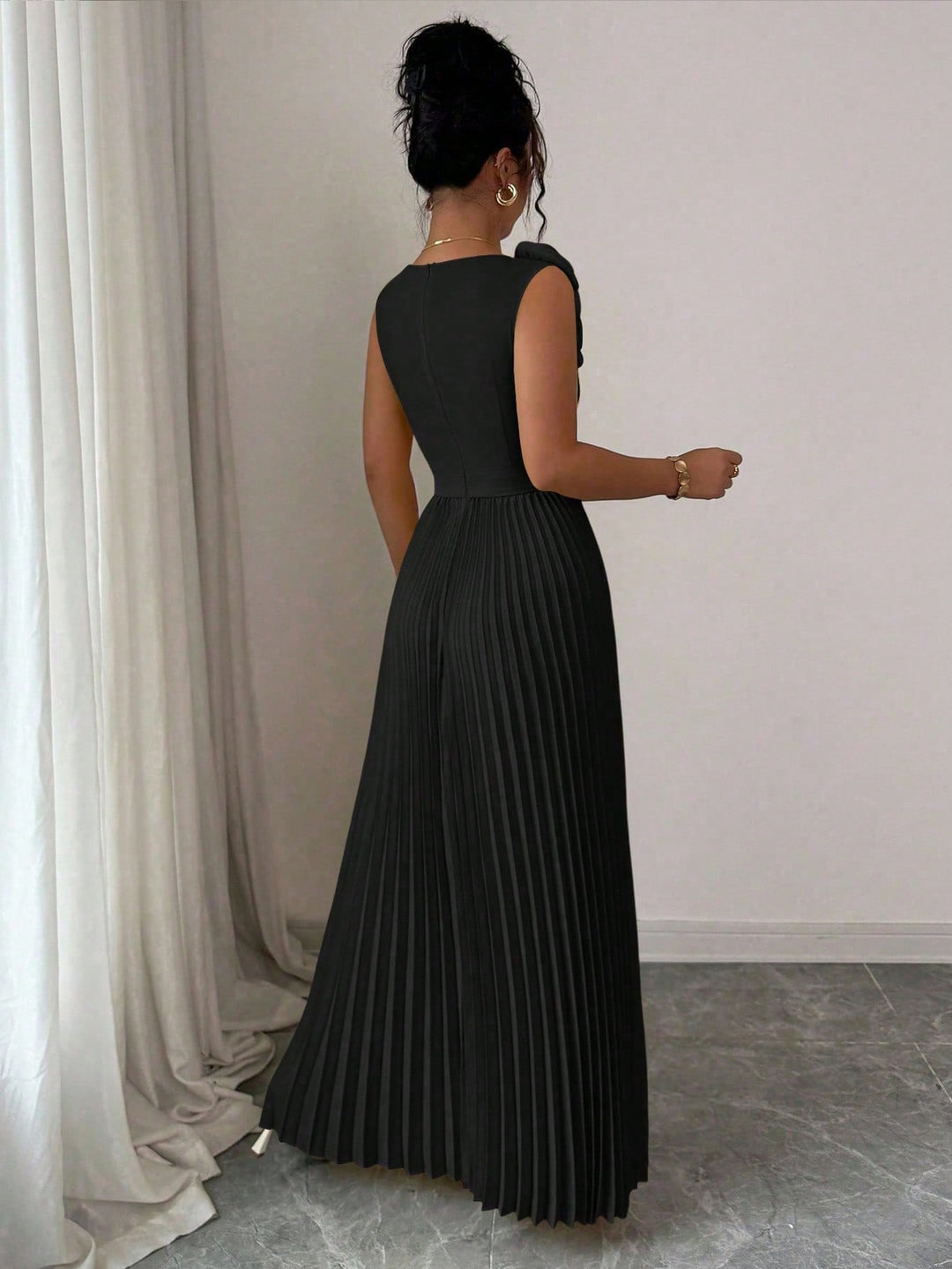 Rochie maxi SHEIN, negru