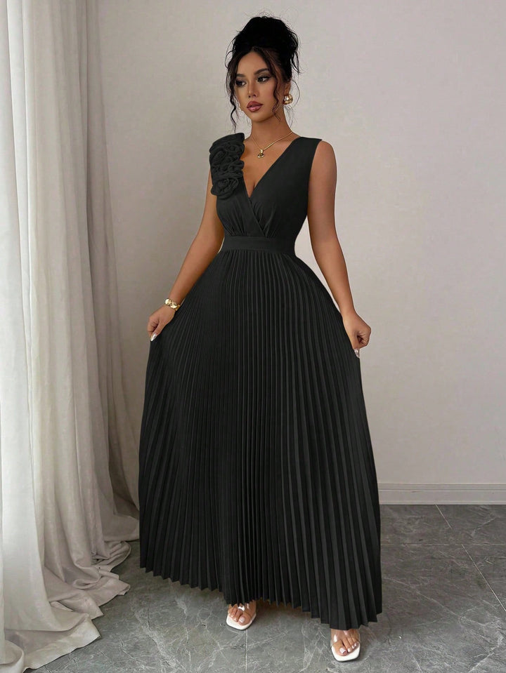 Rochie maxi SHEIN, negru