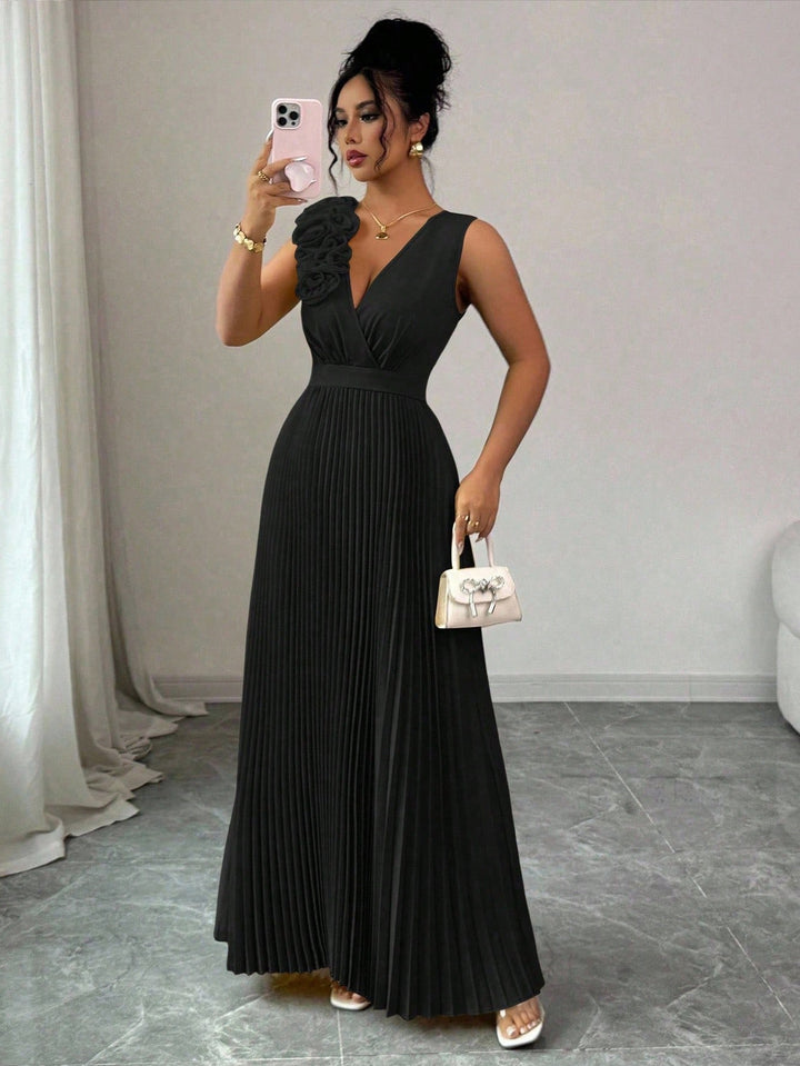 Rochie maxi SHEIN, negru