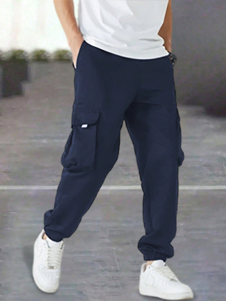 Pantaloni SHEIN, albastru