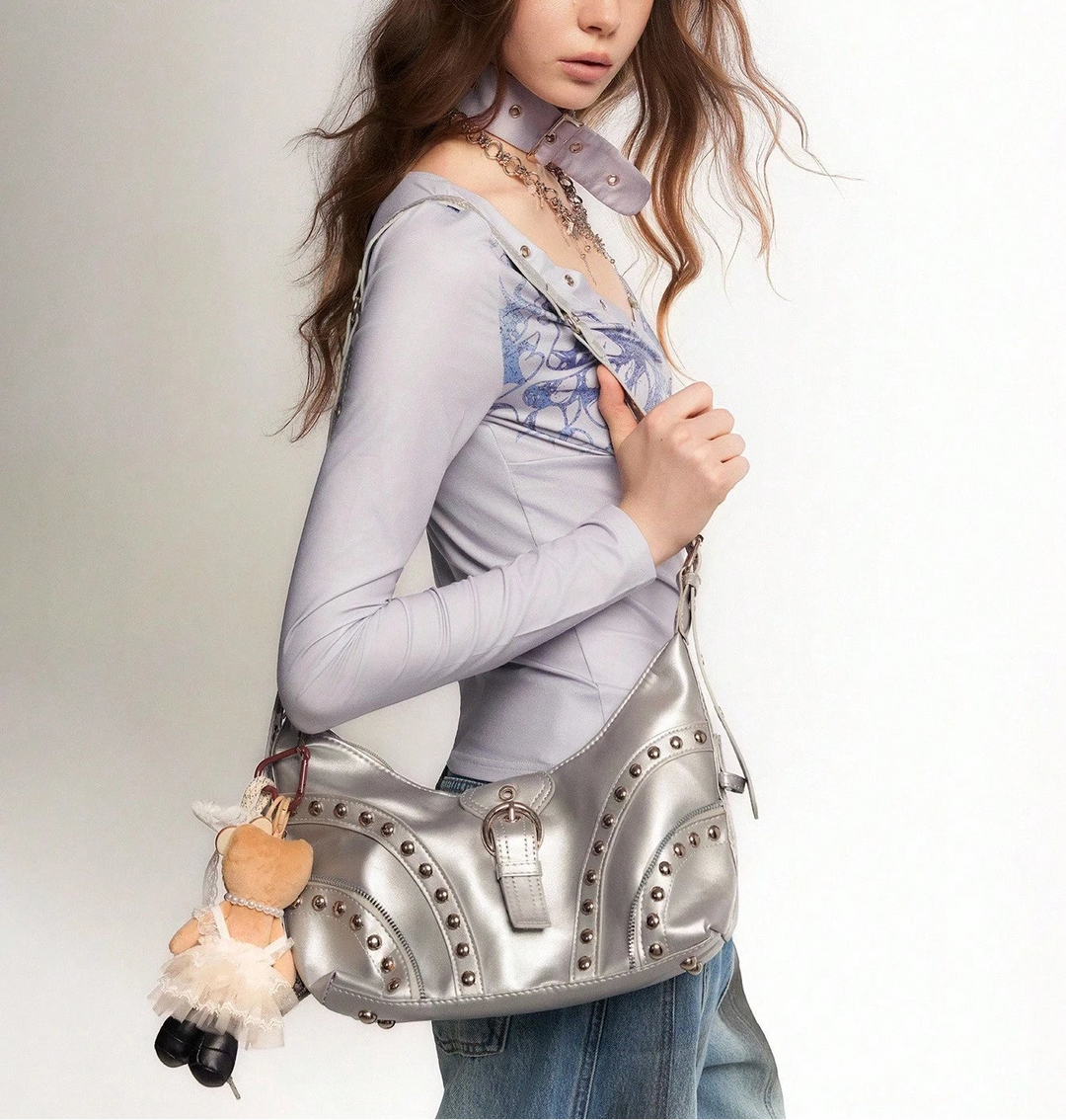 Bluză Romwe by Shein, mov