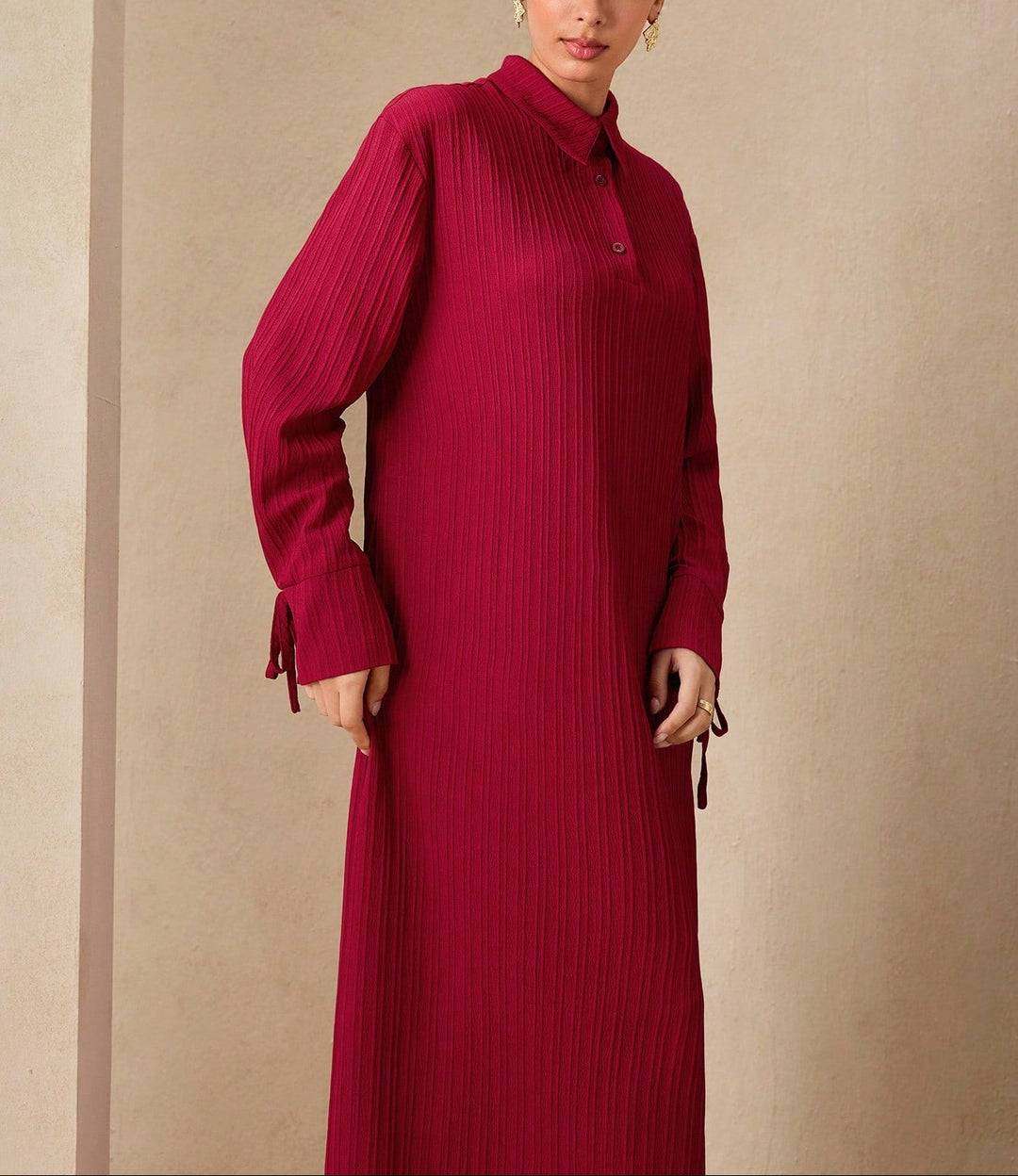 Shein bordó maxiruha