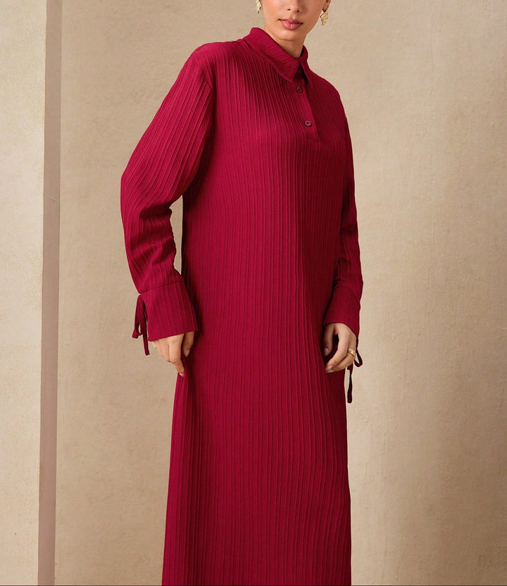 Shein bordó maxiruha