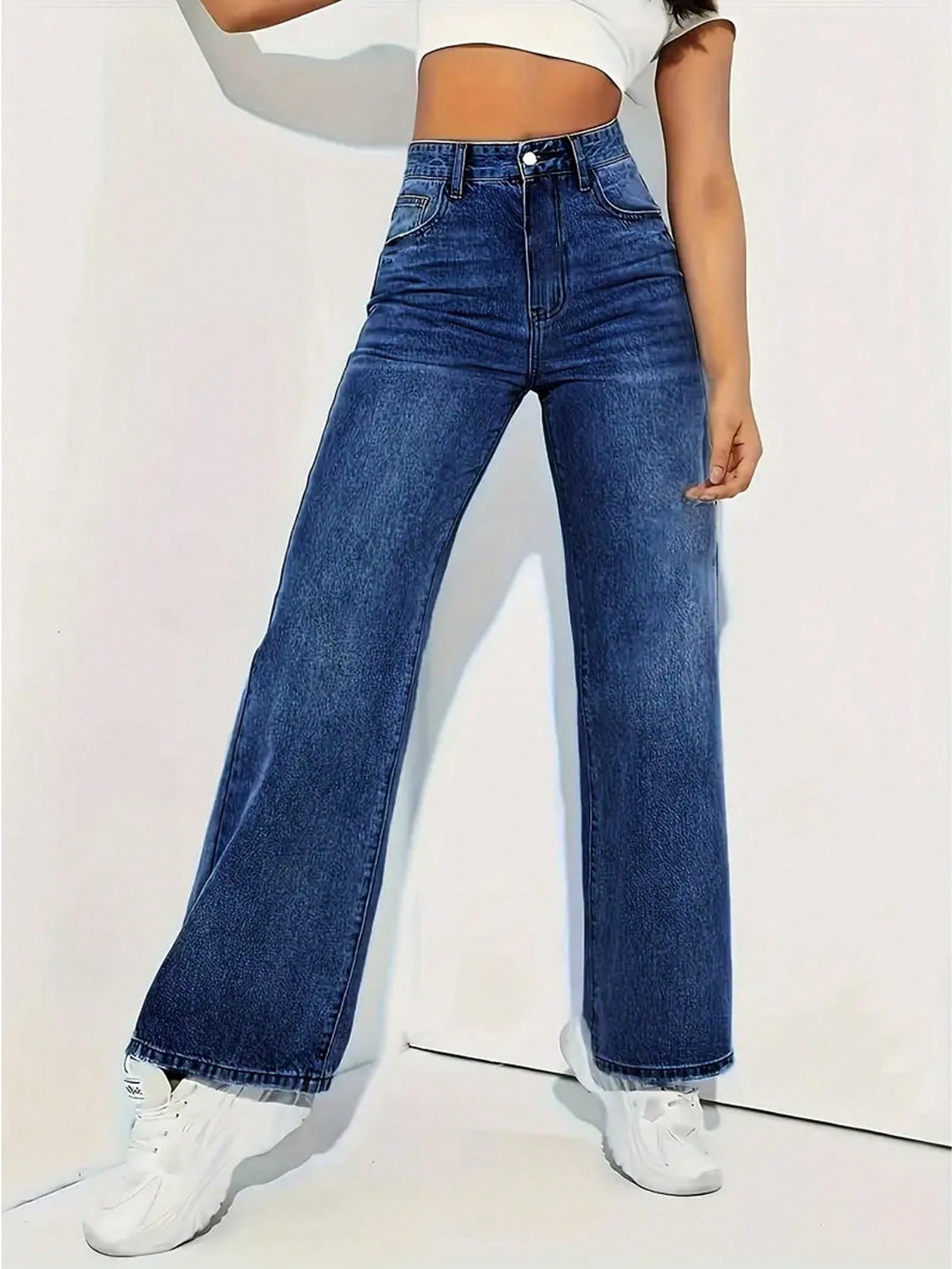 Jeans SHEIN, albastru