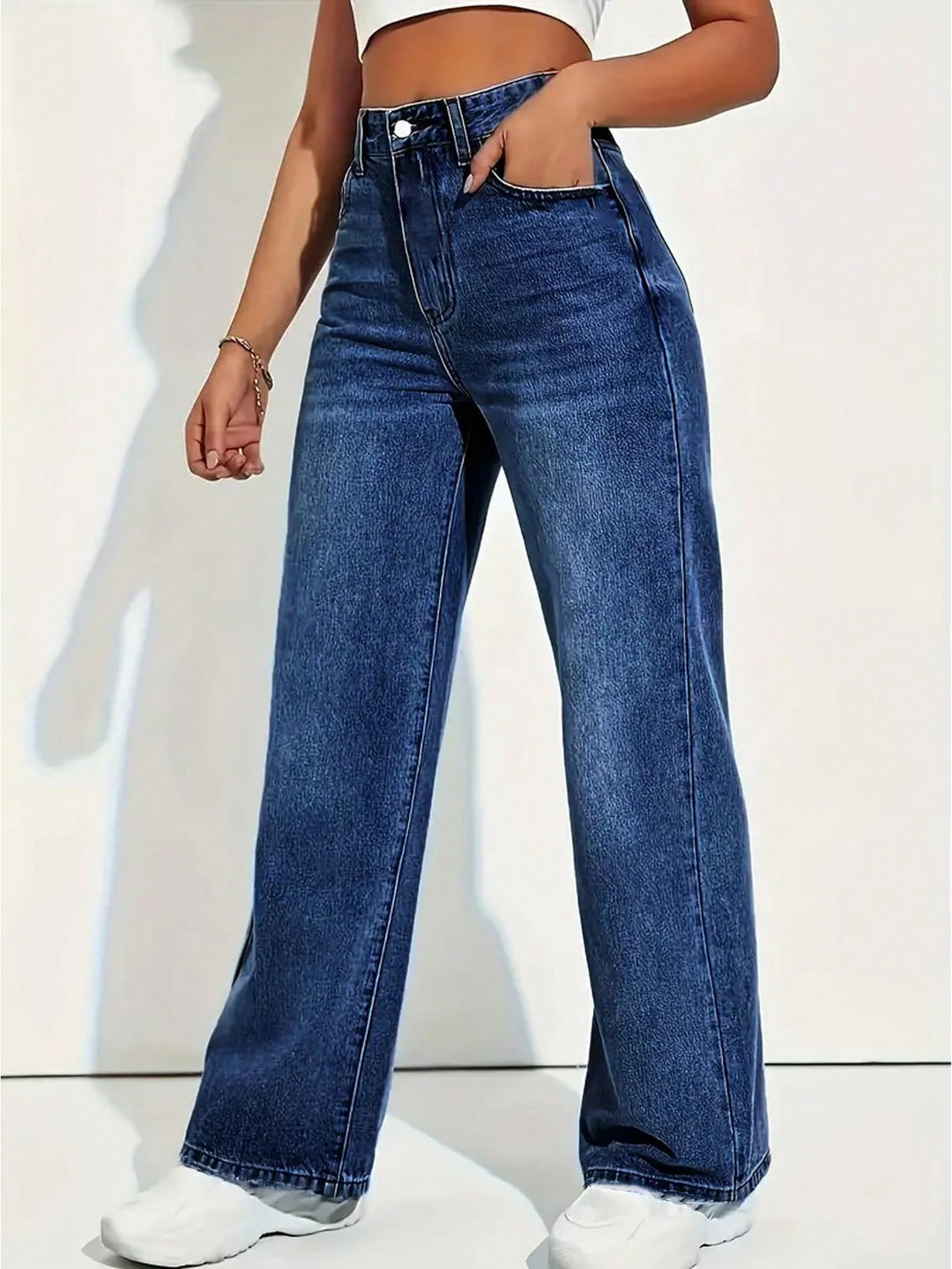 Jeans SHEIN, albastru