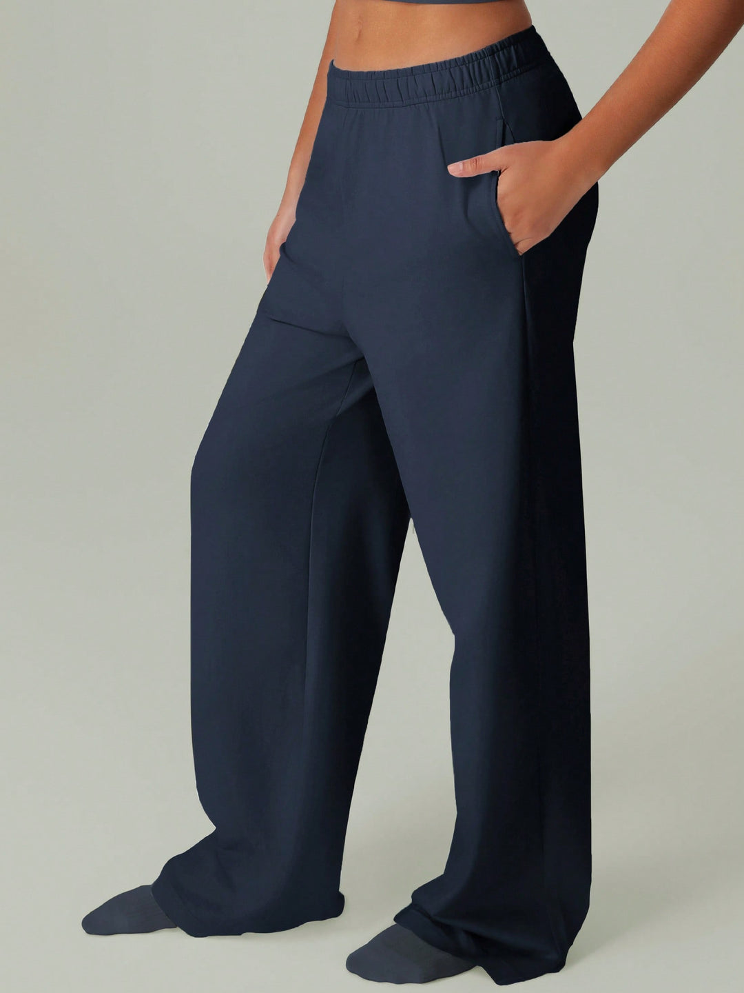 Pantaloni SHEIN, albastru