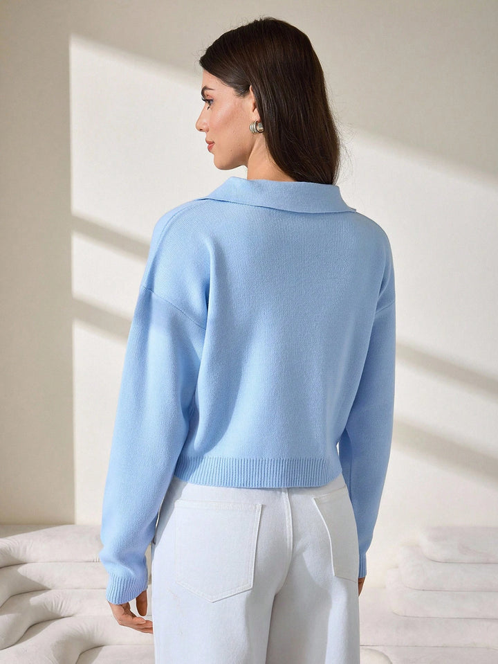 Cardigan SHEIN, albastru