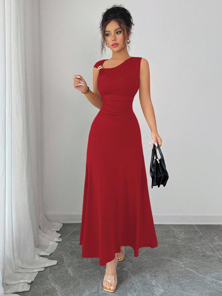 Rochie midi SHEIN, roșu