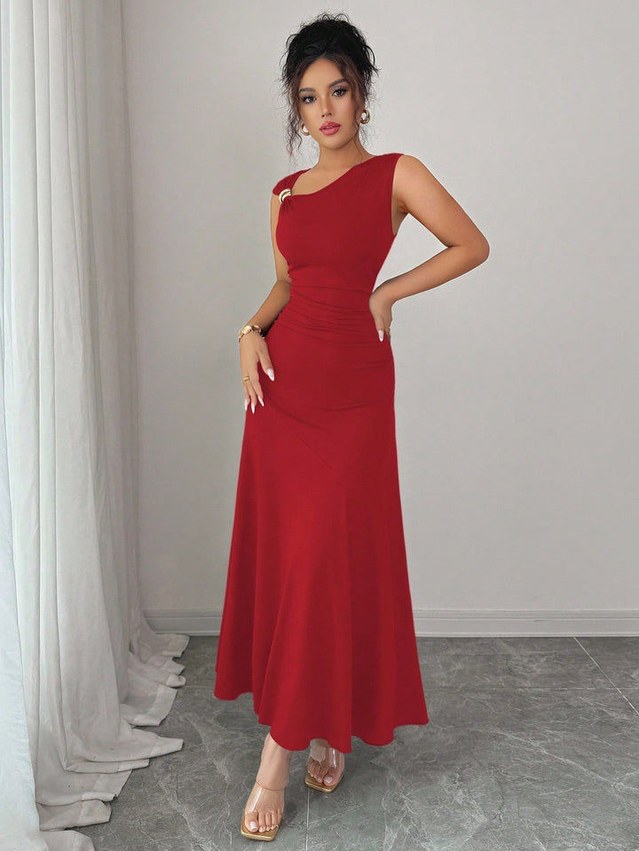 Rochie midi SHEIN, roșu