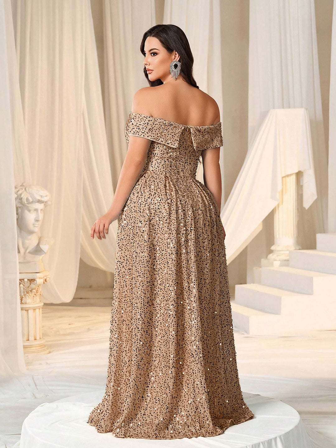 Rochie SHEIN, auriu