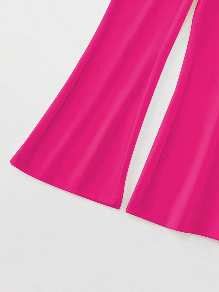 Pantaloni SHEIN, roz